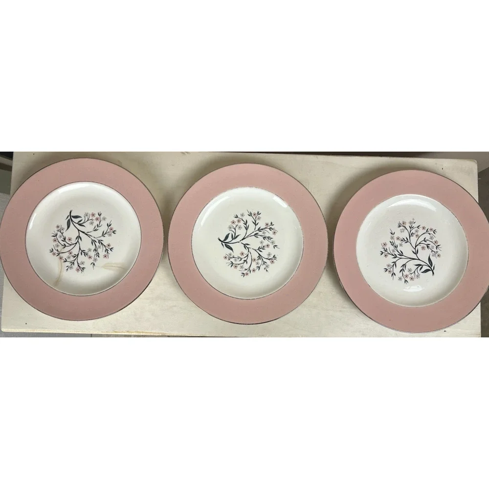 Set Of 3‎ - Cavalier Eggshell Homer Laughlin USA 10